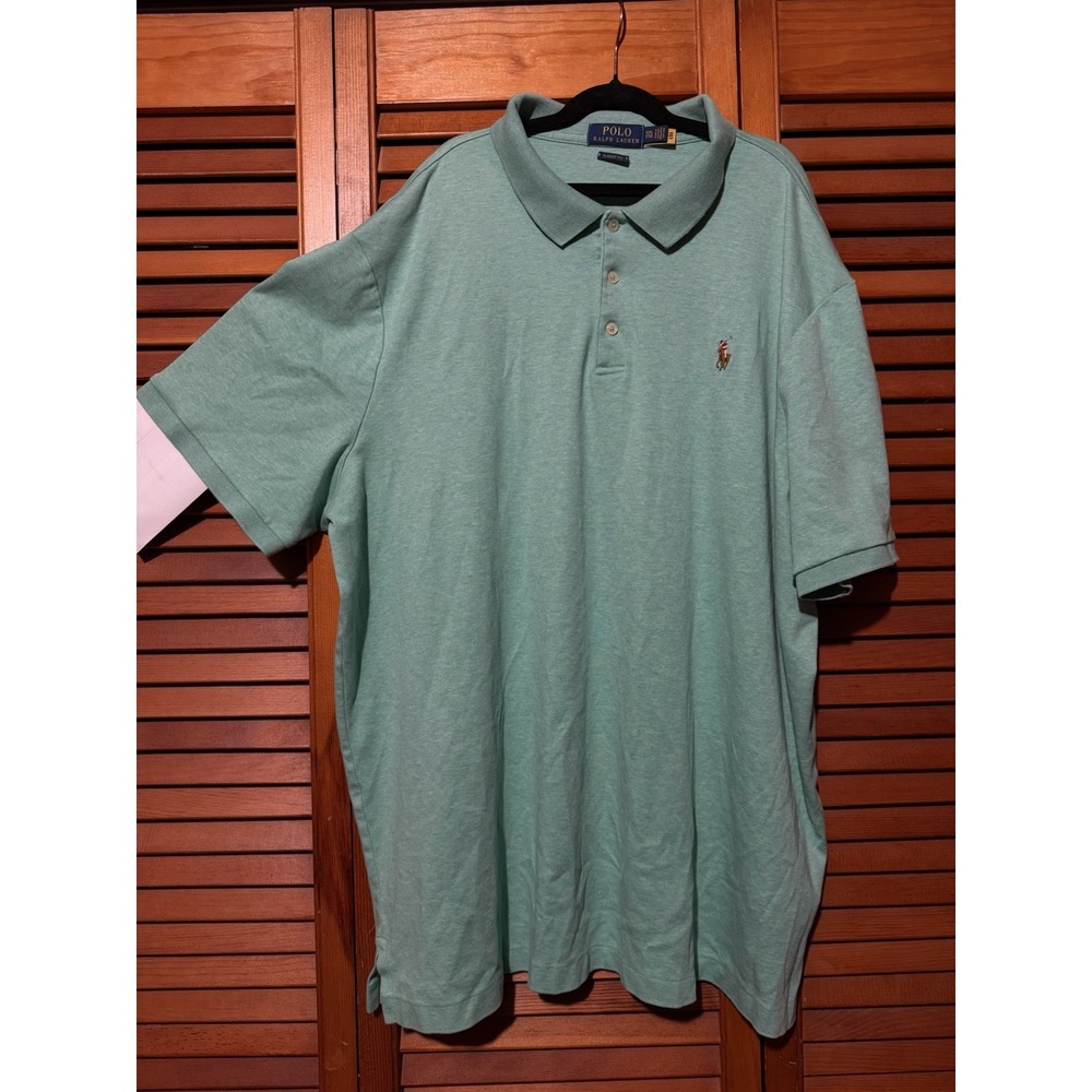 Polo Ralph Lauren XXL Green Short Sleeve Shirt